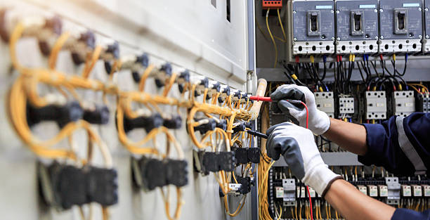 Professional Electrician technician working in Evans City, PA